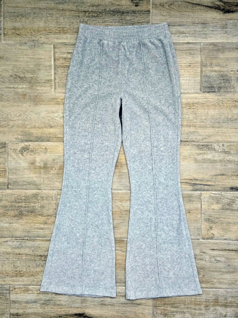Aerie High Rise Corduroy Flare Pants Womens Velour Pull On Loungewear S